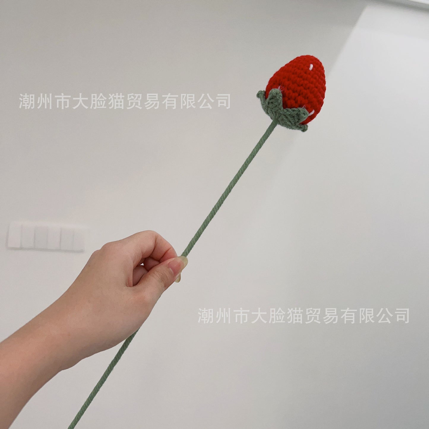 Finished Sunflower Handmade Knitted Artificial Flower Faux Yarn Flower Decoration Sunflower Flower Valentine's Day Teacher's Day Gift