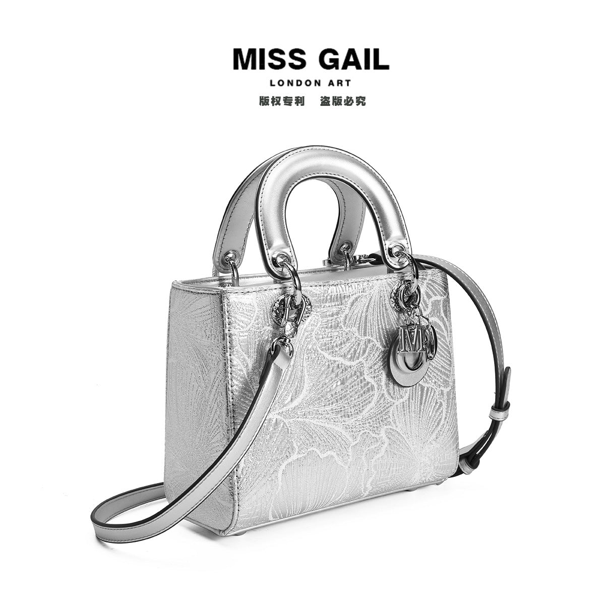 A high-end and elegant lady's handbag