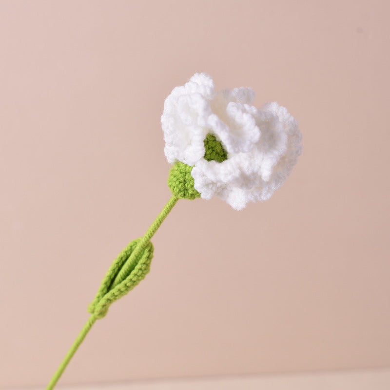 Finished Sunflower Handmade Knitted Artificial Flower Faux Yarn Flower Decoration Sunflower Flower Valentine's Day Teacher's Day Gift