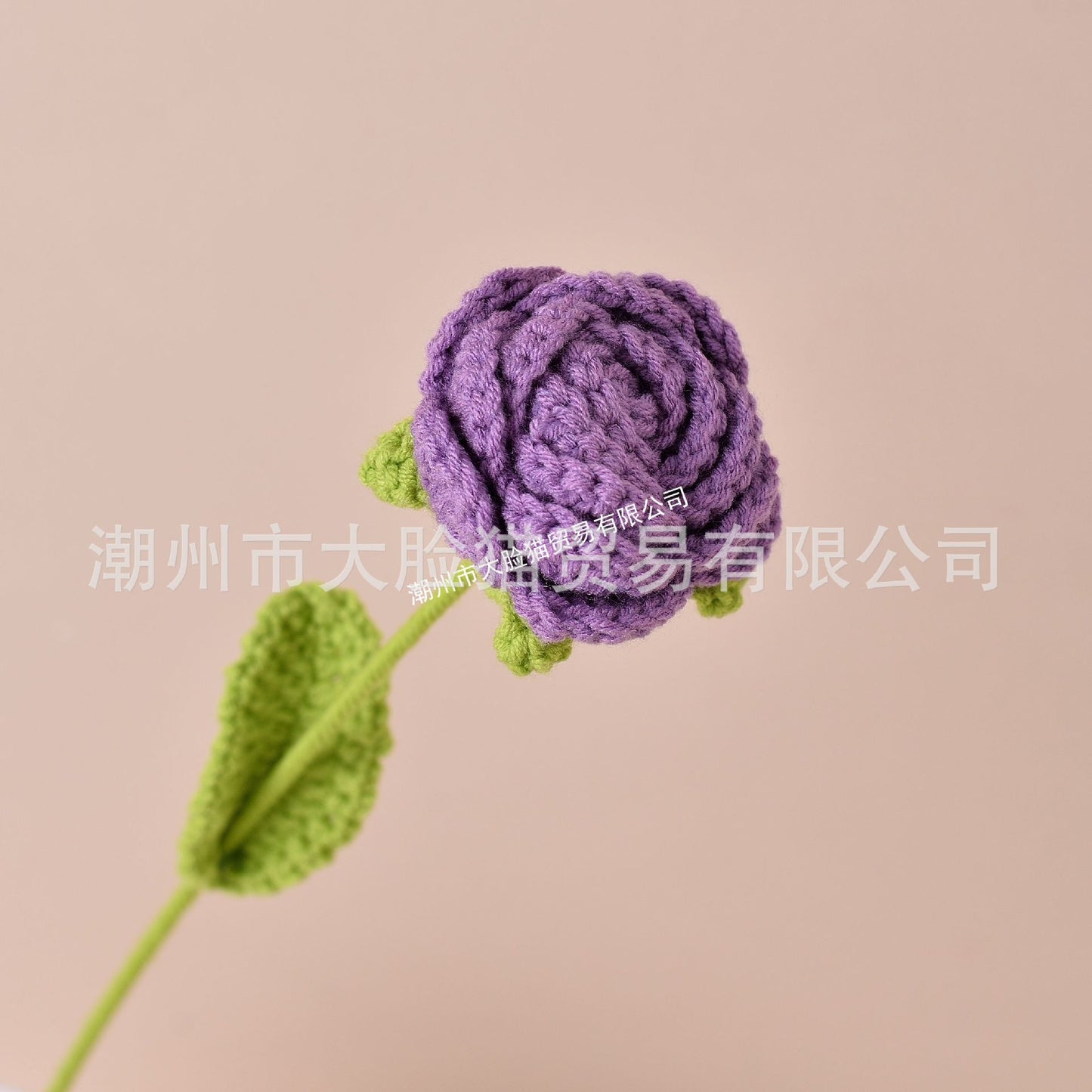 Finished Sunflower Handmade Knitted Artificial Flower Faux Yarn Flower Decoration Sunflower Flower Valentine's Day Teacher's Day Gift