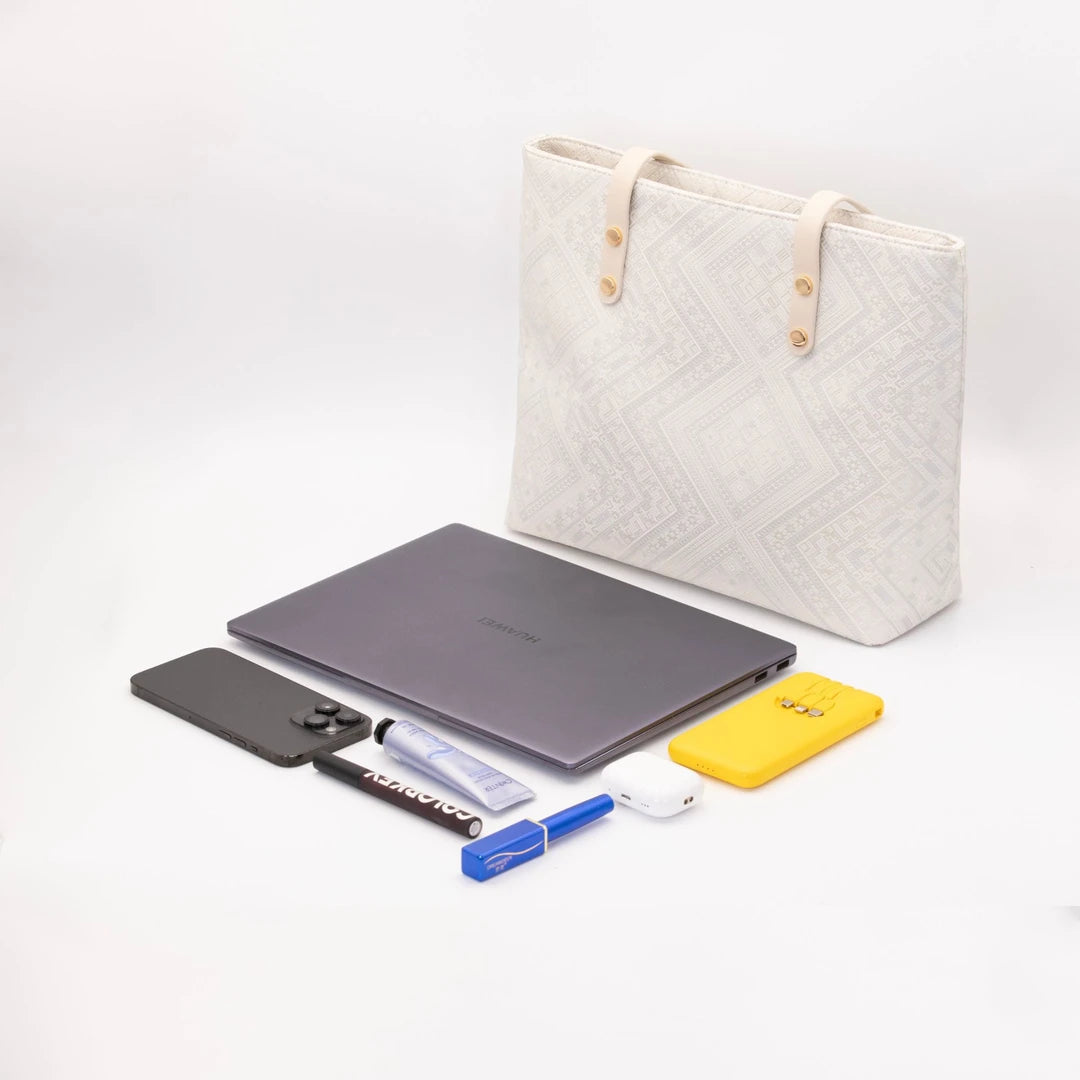 Zhuang Brocade Tote Bag for Women
